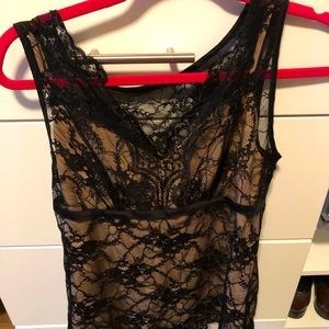 Ann Taylor Black Lace top